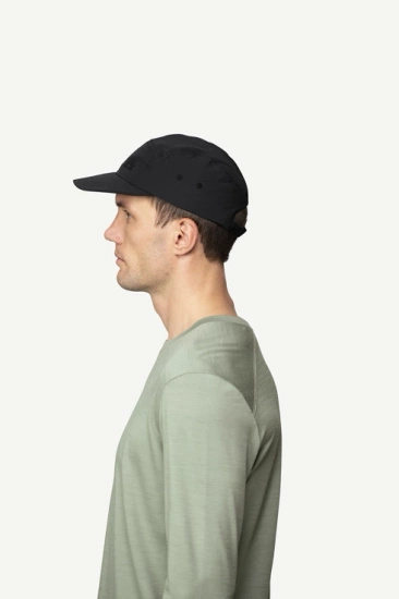 Czapka z daszkiem Devold Heroy Merino Cap czarny