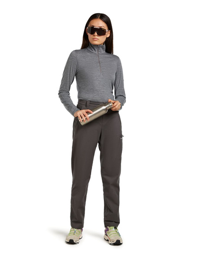 Koszulka damska z długim rękawem merino Icebreaker 200 Oasis LS Half Zip