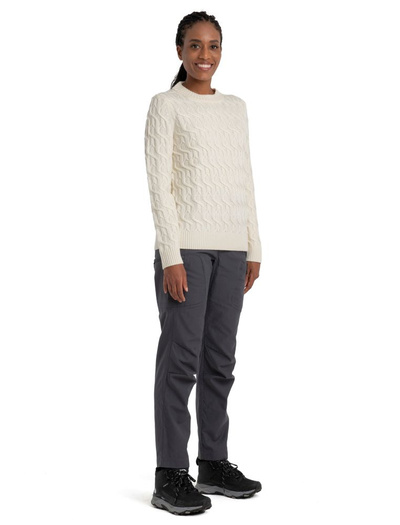 Sweter damski 100% merino Icebreaker Cable Knit