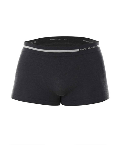Majtki męskie bokserki Brubeck merino COMFORT WOOL grafitowy