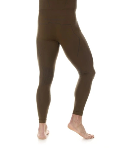 Legginsy męskie Brubeck RANGER Thermo khaki