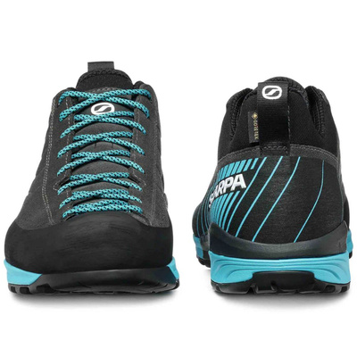 Buty podejściowe skórzane Scarpa Mescalito GTX kolor SHARK-AZURE