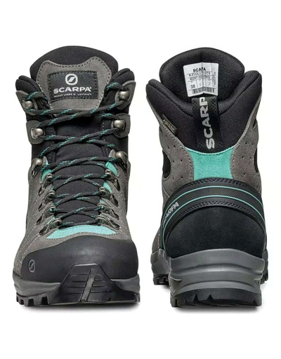 Buty trekkingowe damskie Scarpa Revolution GTX kolor TITANIUM-GREEN BLUE