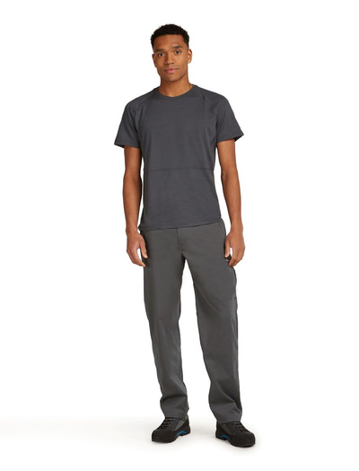 Koszulka męska z krótkim rękawem merino Icebreaker 200 Waffle Elevation SS Tee