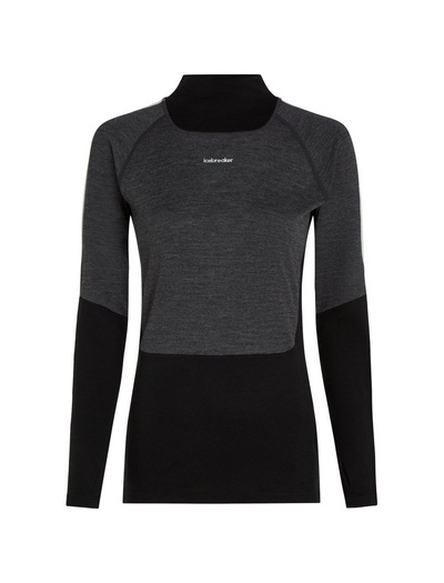 Koszulka damska narciarska merino Icebreaker Merino 200 Oasis+ LS High Neck