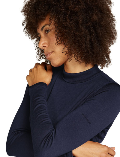 Koszulka damska z długim rękawem merino Icebreaker 260 Tech Turtleneck