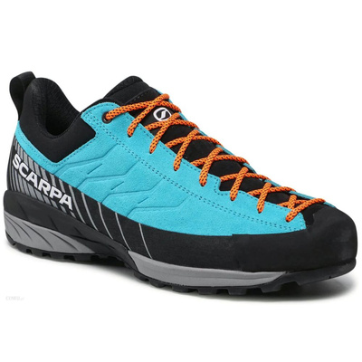Buty podejściowe skórzane Scarpa Mescalito kolor AZURE-GRAY