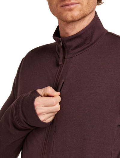 Bluza męska merino Icebreaker 260 Quantum LS Zip