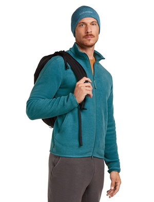 Bluza męska merino Icebreaker 800 RealFleece Classic Pile LS Zip