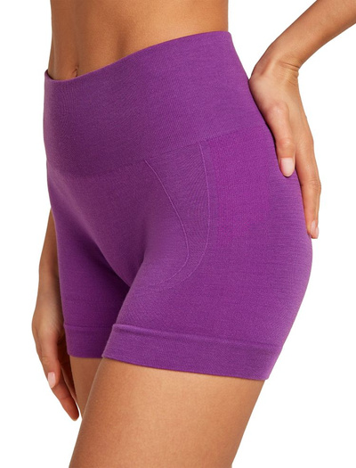 Spodenki Icebreaker 260 Zoneknit Seamless 4 Shorts fioletowy