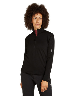 Bluza damska merino Icebreaker 360 Realfleece Elem LS Half Zip