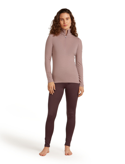 Koszulka damska z długim rękawem merino Icebreaker 200 Oasis LS Half Zip