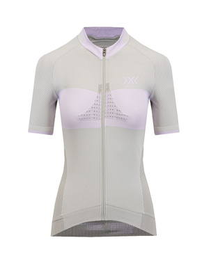 Koszulka damska z krótkim rękawem X-BIONIC INVENT 4.0 BIKE RACE ZIP