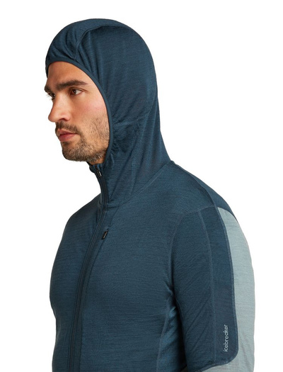 Bluza męska Icebreaker 200 Realfleece Descender Hood 