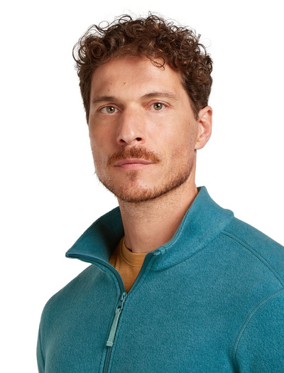 Bluza męska merino Icebreaker 800 RealFleece Classic Pile LS Zip