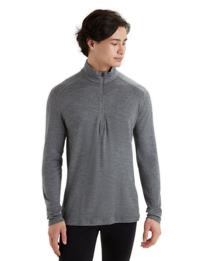 Koszulka męska z długim rękawem merino Icebreaker 260 Tech LS Half Zip