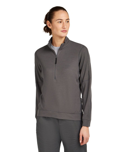 Bluza damska merino Icebreaker 260 Waffle Knit Wander LS Half Zip