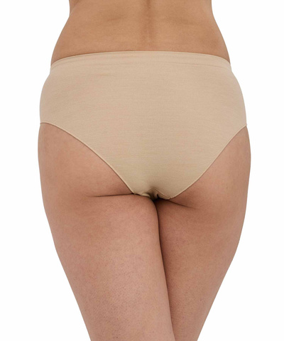 Majtki damskie classic COMFORT MERINO beżowy