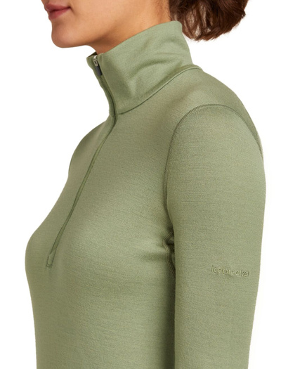 Koszulka damska z długim rękawem merino Icebreaker 260 Tech LS Half Zip