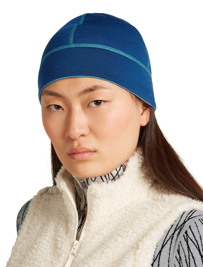 Czapka merino Icebreaker unisex 260 Waffle Knit Rever Beanie