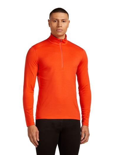 Koszulka męska z długim rękawem merino Icebreaker 200 Oasis LS Half Zip