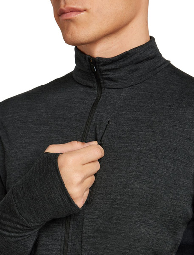 Bluza męska merino Icebreaker 200 RealFleece Descender LS Half Zip