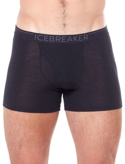 Majtki męskie bokserki merino 175 Icebreaker Everyday Boxers wFly