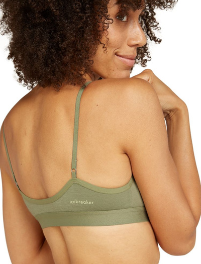 Biustonosz Icebreaker merino 150 Siren Bra LICHEN
