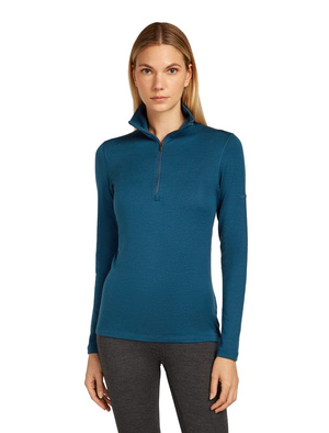 Koszulka damska z długim rękawem merino Icebreaker 260 Tech LS Half Zip
