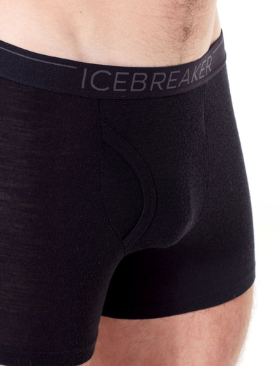 Majtki męskie bokserki merino 175 Icebreaker Everyday Boxers wFly
