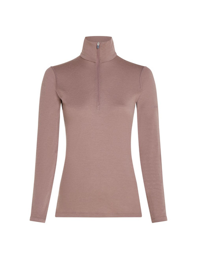 Koszulka damska z długim rękawem merino Icebreaker 200 Oasis LS Half Zip