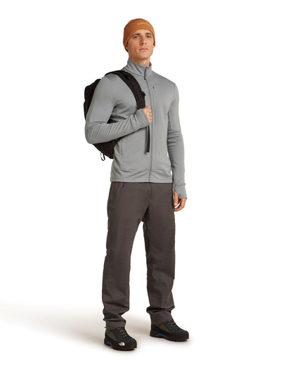 Bluza męska merino Icebreaker 260 Quantum LS Zip