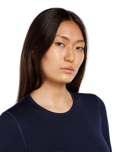 Koszulka damska z długim rękawem Icebreaker 200 Oasis LS Crewe