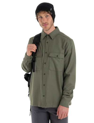 Koszula Icebreaker Merino 200 Dawnder LS Flannel Shirt