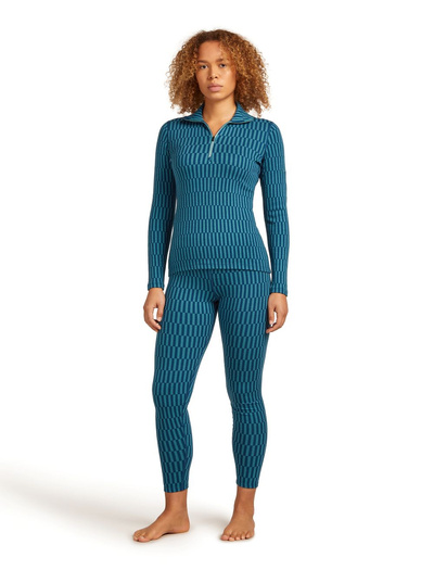 Legginsy narciarskie damskie Icebreaker 260 Vertex High Rise Legg