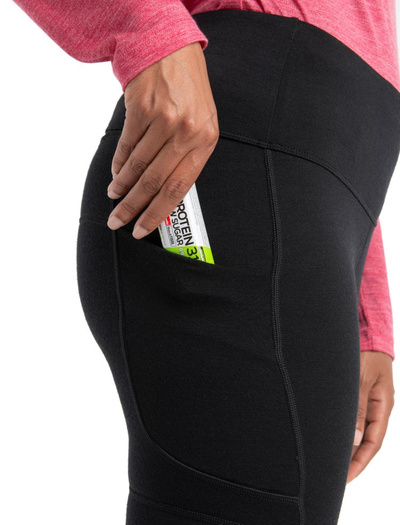 Getry damskie merino Icebreaker Speed 25'' Tights 