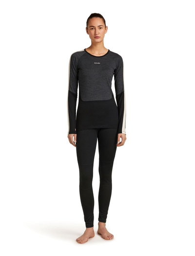 Koszulka damska ski touring merino Icebreaker Merino 200 Oasis+ LS Crewe