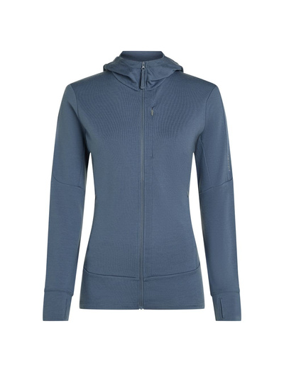 Bluza damska merino Icebreaker 260 Quantum IV LS Zip Hoodie