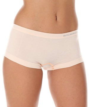 Majtki damskie bokserki Brubeck merino COMFORT WOOL cielisty