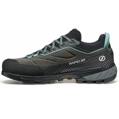 Buty podejściowe damskie skórzane Scarpa Rapid XT GTX kolor SHARK-AQUA