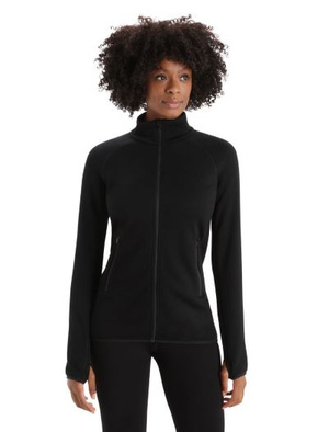 Damska bluza merino Icebreaker 560 Realfleece Elemental II LS Zip