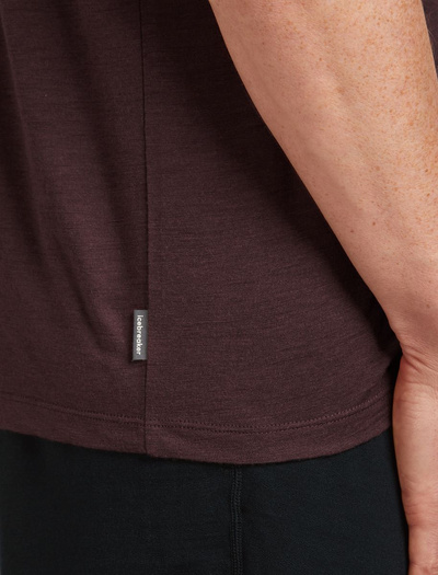 Koszulka męska z krótkim rękawem merino Icebreaker 150 Tech Lite SS Tee Hike Naturally