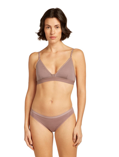 Biustonosz Icebreaker merino 150 Siren Bra BLACK