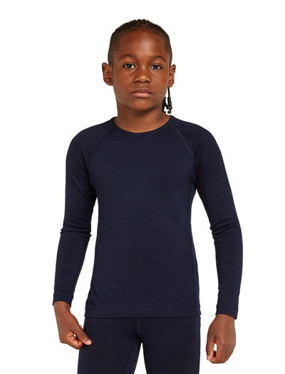 Koszulka z długim rękawem junior merino Icebreaker 200 Oasis