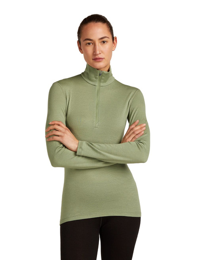 Koszulka damska z długim rękawem merino Icebreaker 260 Tech LS Half Zip