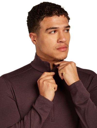 Koszulka męska z długim rękawem merino Icebreaker 260 Tech LS Half Zip