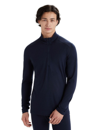 Koszulka męska z długim rękawem merino Icebreaker 200 Oasis LS Half Zip
