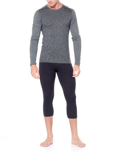 Legginsy męskie merino Icebreaker 200 Oasis 3/4 Leggings