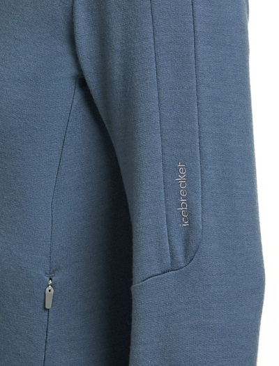 Bluza damska merino Icebreaker 260 Quantum IV LS Zip Hoodie
