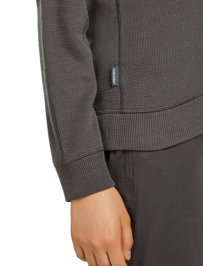 Bluza damska merino Icebreaker 260 Waffle Knit Wander LS Half Zip